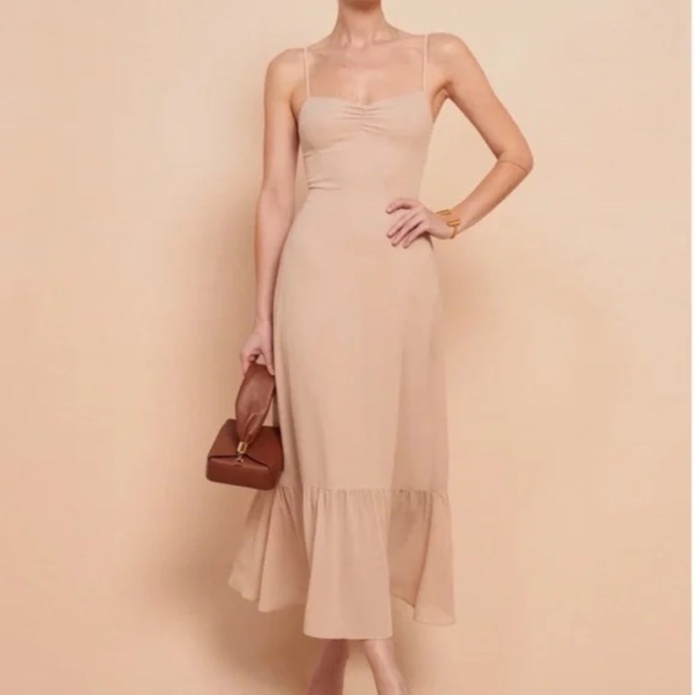 Reformation blush dress
